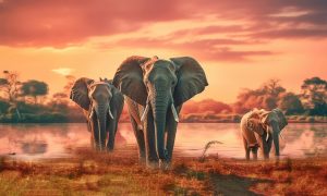 فیل های کنیا