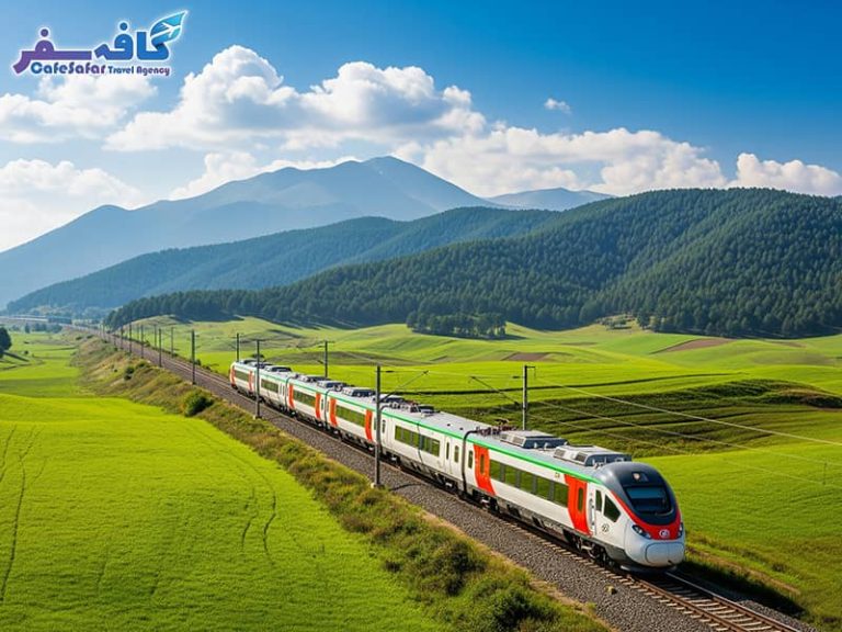 راهنمای سفر با قطار در ایران | مزایای سفر با قطار | بلیط قطار ارزان