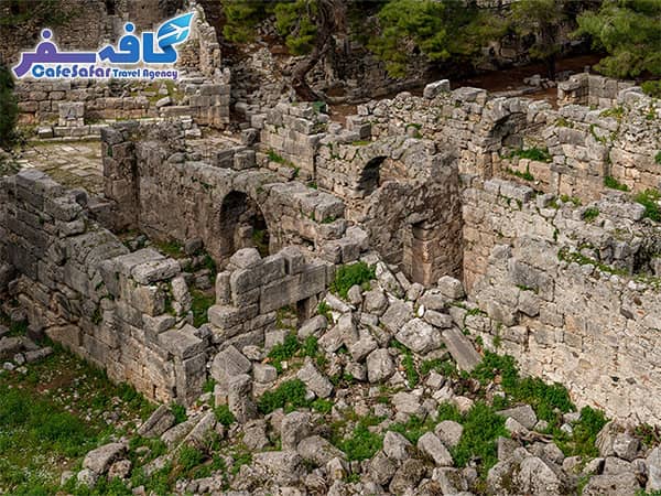 شهر باستانی فاسلیس | Phaselis | جاذبه های تاریخی آنتالیا