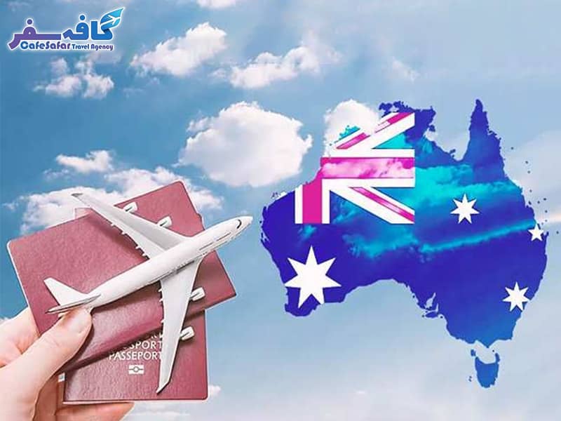 تصویری از نمای شهر سیدنی و اپرای سیدنی در استرالیا، مناسب برای مقاله مهاجرت کاری متخصصان IT به استرالیا