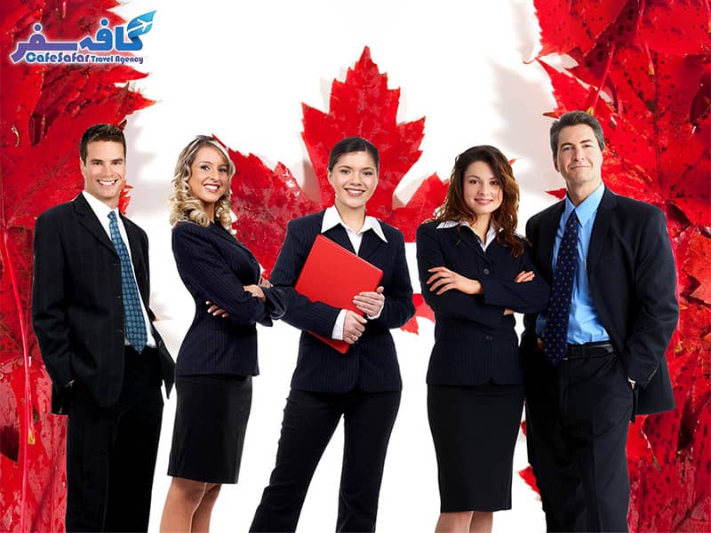 تصویری از نمای شهری مدرن در کانادا، مناسب برای مقاله مهاجرت کاری به کانادا و برنامه نیروی متخصص FSW