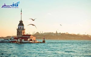 تصویری از نمای داخلی یا خارجی کاخ دولما باغچه در استانبول، مناسب برای پکیج‌های تور لوکس استانبول