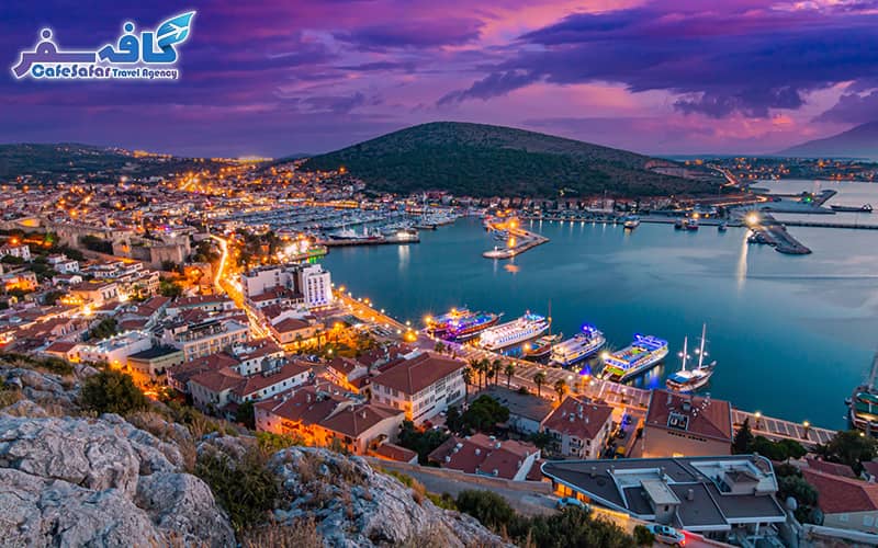 تصویری از ساحل و دریای اژه در ازمیر، مناسب برای پکیج‌های تور ارزان قیمت ازمیر