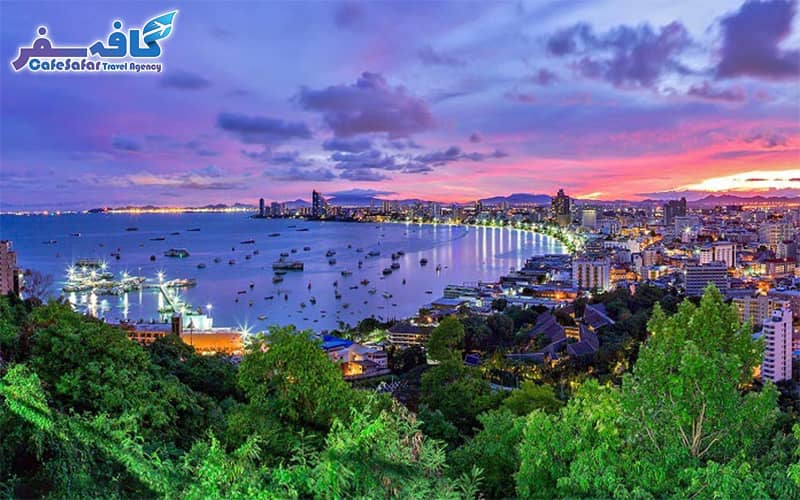 تصویری از ساحل و تفریحات آبی در پاتایا تایلند، مناسب برای پکیج‌های تور لحظه آخری پاتایا