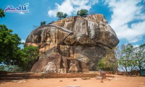 تصویری از مزارع پلکانی و سرسبز چای در ارتفاعات سریلانکا، مناسب برای پکیج‌های تور گروهی