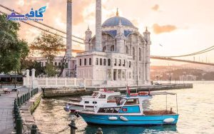 پوستر آفر تور استانبول لحظه آخری، نمای مسجد آبی و شاخ طلایی در زمستان ۲۰۲۶، رزرو فوری پکیج‌های مسافرتی ترکیه در کافه سفر پاز