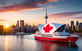 کشتی کروز در آبشار نیاگارا