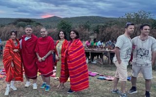 تصاویر قبیله ماسایی در تور گروهی کنیا کافه سفر