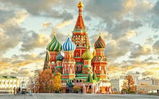 تور گروهی روسیه (کلیسای جامع سنت باسیل) آژانس کافه سفر