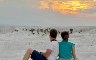 تصاویر رمانتیک سعید و سارا در تور ترکیه