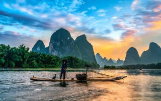 قایق سواری در ویتنام