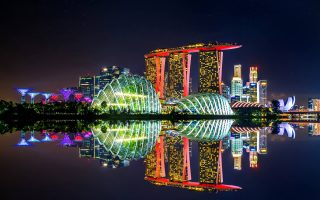 ساختمان های دوقلوی سنگاپور